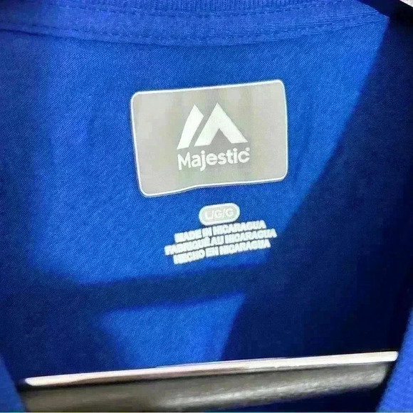 Majestic Chicago Cubs MLB T-Shirt Graphic Tee Crew Neck Short Sleeve Size M NWT - Picture 4 of 5